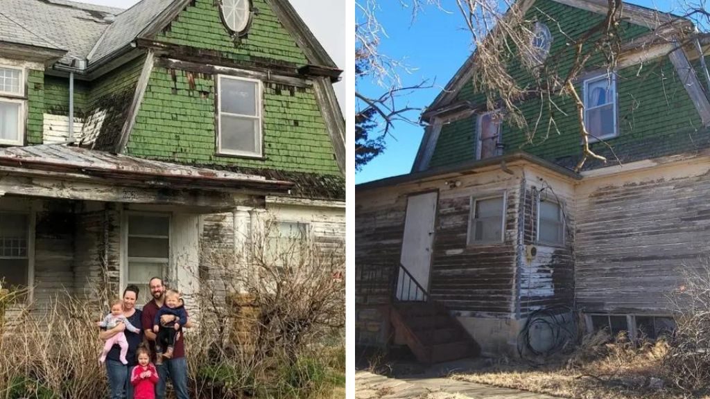 A Kansas Family Relocated And Renovated Their Free Dream Home From 1910 ...